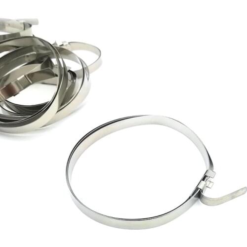 Joint Boot Clamps Drive Shaft Stainless Steel 10 Sets Universal Axle Root