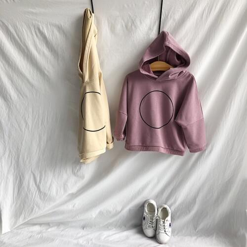 Girls Sweatshirt Korean Cotton Hoodies for Boys Fashion Casual Hooded Sportswear Kids Clothes Autumn 2019 Toddler Baby Pullover