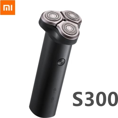 Xiaomi Mijia S300 3DFloating Smart Electric Shaver IPX7 Waterproof Razor Type-C Charging Dual Layer Blade Dry&Wet Beard Shaving