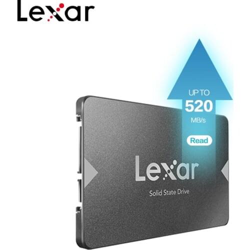 Lexar SSD NS100 512GB 256GB 128GB High Performance Computer Internal Solid State Drive SATA III 2.5'' Hard Drive
