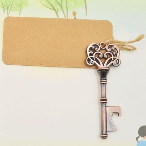 1pc NEWPortable Key Shape Steel Bottle Openers Beer Wine Bottle Opener Keychain Opener Tool