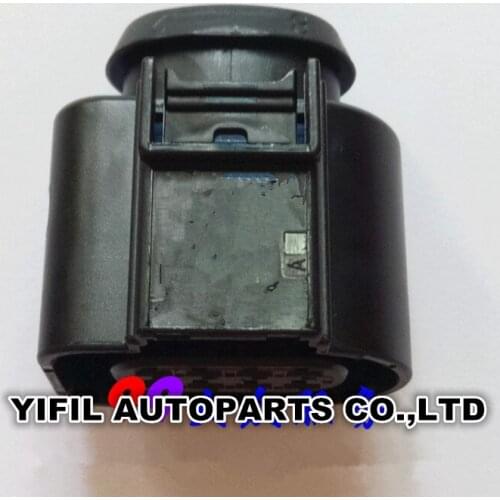 10pcs/lot AMP 8 Pin/Way Female Car Front/Back Bar Radar Harness Connector Gearbox Plug For VW Sagitar Magotan Golf 4H0 973 714