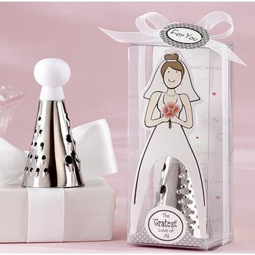 100pcs Wedding Favors and gifts The Gratest Love of All Bride Grater Peeler Wedding supplies Party Guests gift box Presents