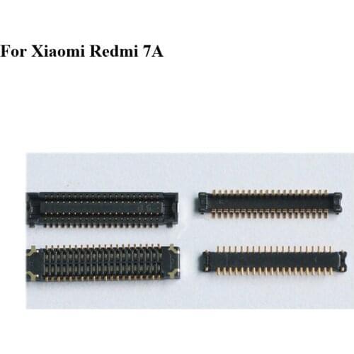 2PCS Dock Connector Micro USB Charging Port FPC connector For Xiaomi Redmi 7A 7 A logic on motherboard mainboard Redmi7A