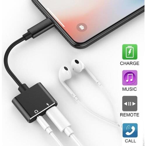 2 in 1 USB C Type C Audio Cable to 3.5mm Audio Jack Earphone Adapter Splitter For Samsung Galaxy C9 Pro LG V20 G5 SE Adaptador