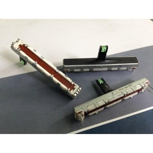 6 cm Slide potentiometer single B5K with a handle length 15MM stepper feel fader free shippping