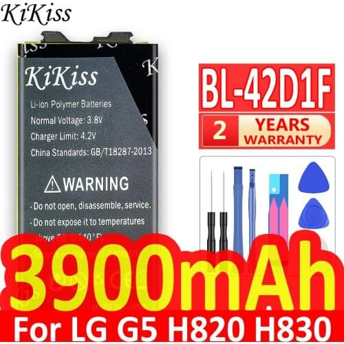 3900mAh kikiss battery BL-42D1F Battery For LG G5 VS987 US992 H820 H840 H850 H830 H831 H868 F700S F700K H960 H860N LS992