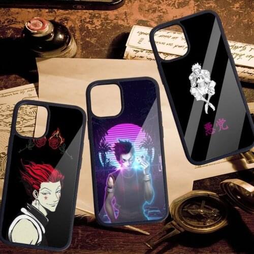Hunter x Hunters Hisoka Phone Case PC for iPhone 11 12 pro XS MAX 8 7 6 6S Plus X 5S SE 2020 XR