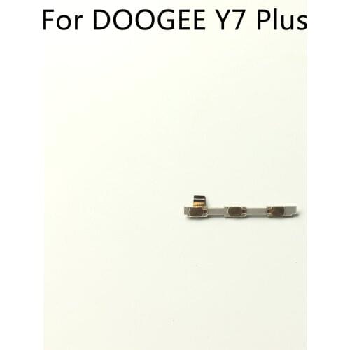 DOOGEE Y7 Plus Used Power On Off Button+Volume Key Flex Cable FPC For DOOGEE Y7 Plus MTK6757 Octa-Core 6.18" 1080*2246 Smartphon