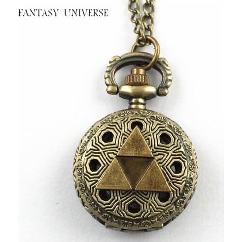 FANTASY UNIVERSE Free shipping 20pcs a lot A pocket watch Necklace HRAAAB41