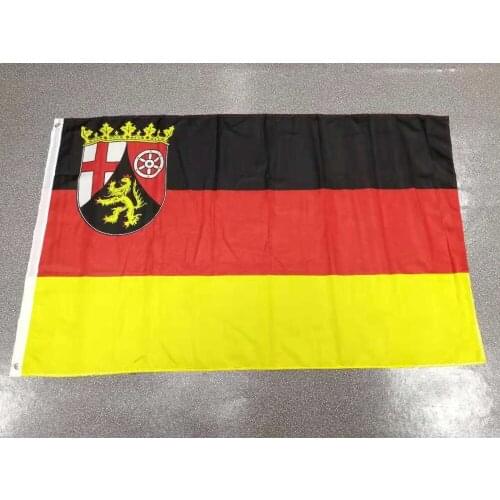 Yehoy 90x150cm germany State Civil flag of Rhineland-Palatinate