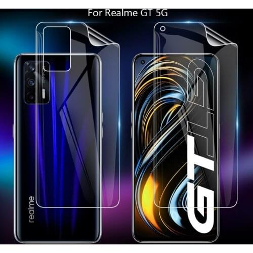 For Realme GT Neo Flash X7 Max 5G Clear TPU / Matte Anti-Fingerprints Hydrogel Full Cover Soft Screen Protector Film (Not Glass