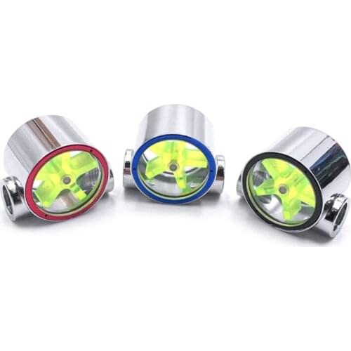Y4UE Cooling Flow Indicator Water Cooling Monitoring G1/4 Thread Port Flow Meter Indicator for Pc Water Cooling 5 Impellers
