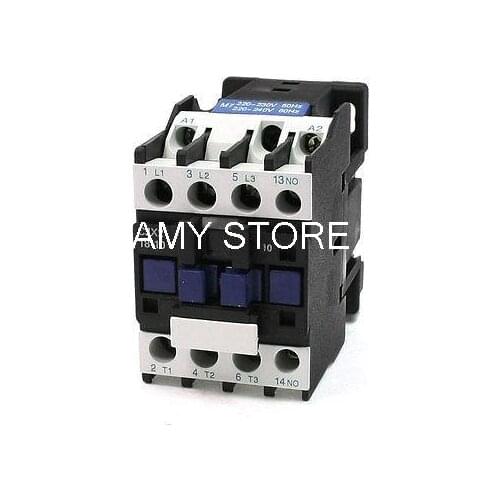 CJX2-18 220-230V 50Hz, 220-240V 60Hz Coil Voltage 3 Phase 1NO Motor Control AC Contactor 660V 32A