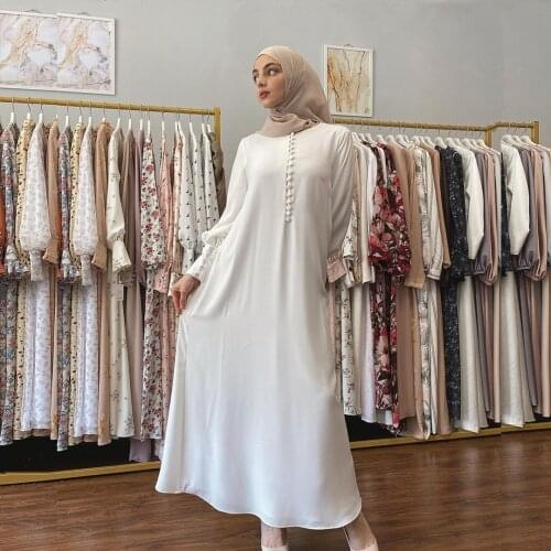 Muslim Hijab Dress 2021 Women Chiffon Abaya Dubai Kaftan Maxi Dress Eid Evening Party Long Dress Arabic Turkish Islamic Clothing