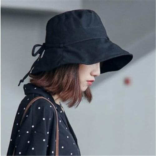 Net-famous fishermans hat ins womens matching hat summer version of the tide wide-brimmed visor hat sun block hat WS-2506