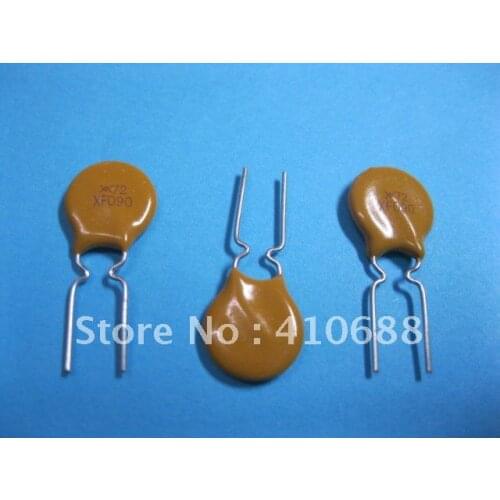 Radial Leaded PPTC Resettable Fuse 72V 0.9A XF090 PolySwitch New Hot Sale HIGH Quality 1000 Pcs Per Lot