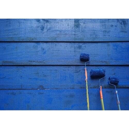 Blue Wooden Plank Paint Photographic Background for Photo Studio Vinyl Photo Backdrops for Baby Newborn Children Photo Shootings