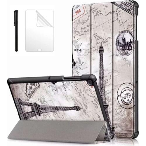 Slim Case for Samsung Galaxy Tab S5e 2019 SM T720 T725 Funda Stand Cover For 2019 released Samsung tab S5E T720 case +FilmGift