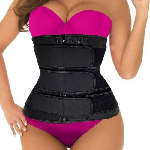 Waist Trainer for Women Underbust Latex Sport Girdle Corsets Cincher Hourglass Body Shaper Workout Slimming for Weight Loss