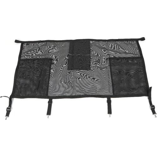 Rear Seat Trunk Isolation Network Pet Safety Mesh Storage Net For Ford F150 RAM Chevrolet Silverado Colorado GMC Sierra