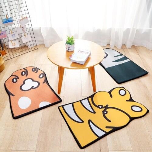 50*80cm Cartoon Pet Claw Pad Anti Slip Pet Cushion Rock-paper-scissors Cat Cool Pad Dog Floor Mat Cat Litter Dog Nest Universal