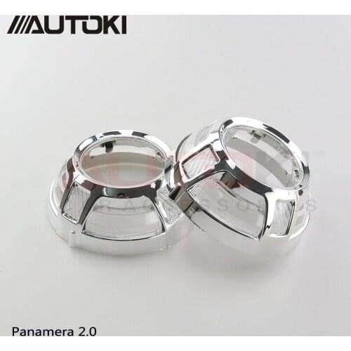 Free shipping 3"0 hid bi xenon projector lens shroud high temp resistant Silver Paname-a 2.0 for car headlight projector lens