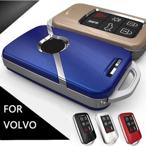 Car key cover case for volvo keyless 6 Buttons C30 C70 S40 S60 S70 S80 V40 V50 V70 XC60 XC90 car styling