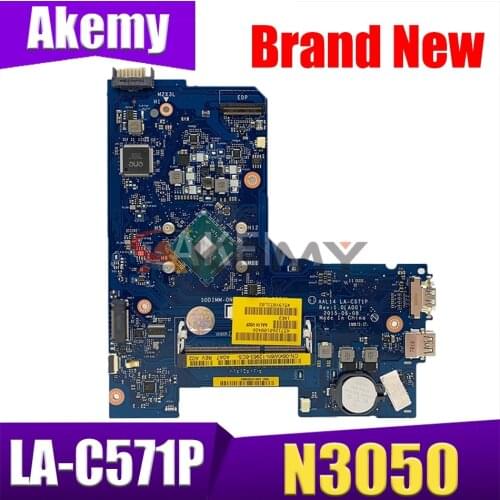 For DELL Inspiron 15 5000 5552 Laptop motherboard AAL14 LA-C571P CN-06KW6N 6KW6N 06KW6N with N3050u CPU DDR3 100% Test ok