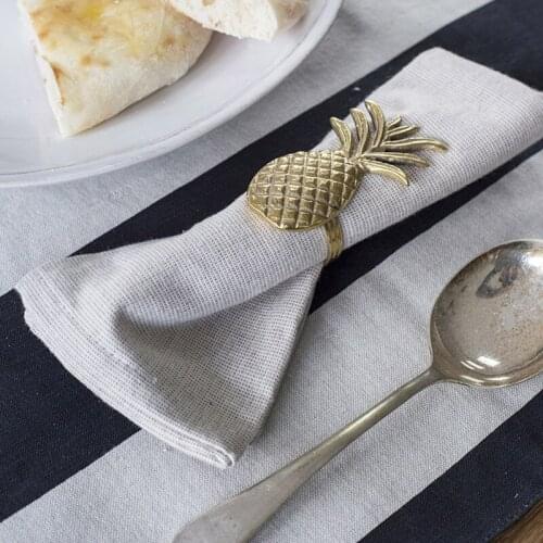 Pineapple napkin ring /napkin rings for weddings/napkin holder Christmas decoration/Serviette Rings 100 pcs