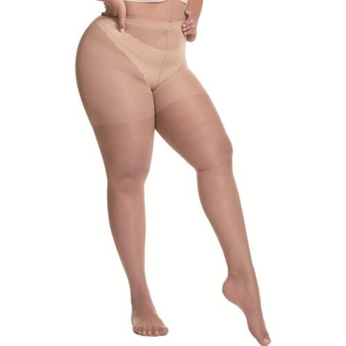 60-110kg PLUS SIZE Women Tear-resistant Pantyhose Sexy Nylon Tights Anti Hook Thin Black nude High elasticity Stockings