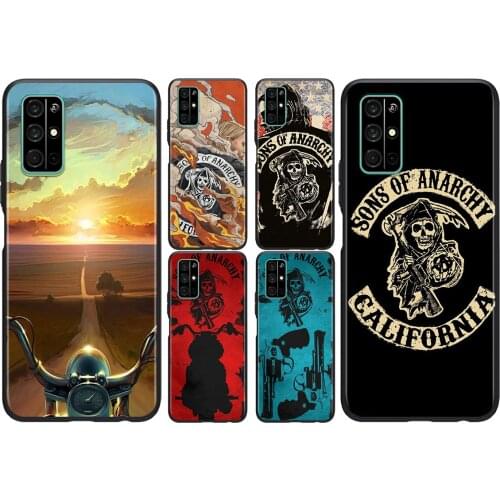 Sons Of Anarchy For Huawei Honor 50 SE V30 View 20 V20 30i 30S 30 20S 20E 20i 20 Lite Pro Plus Soft Phone Case