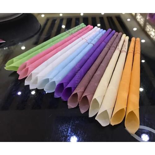 Set Ear Candles Healthy Care Ear Treatment Ear Wax Removal Cleaner Ear Coning Treatment Indiana Therapy Fragrance Candling