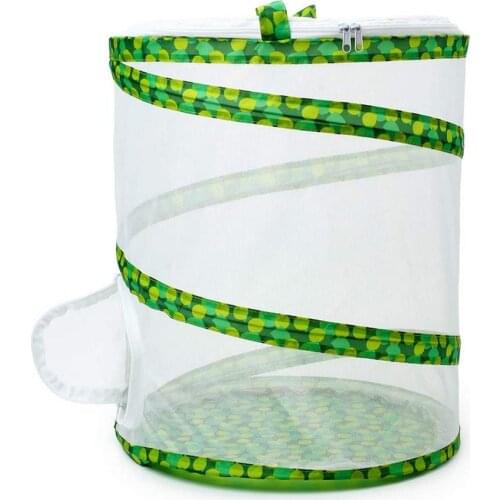 Insect Cage Butterfly Breeding Cages Insect Box Net Cloth Foldable Butterfly Insect Catching Cage Butterfly Breeding Enclosure