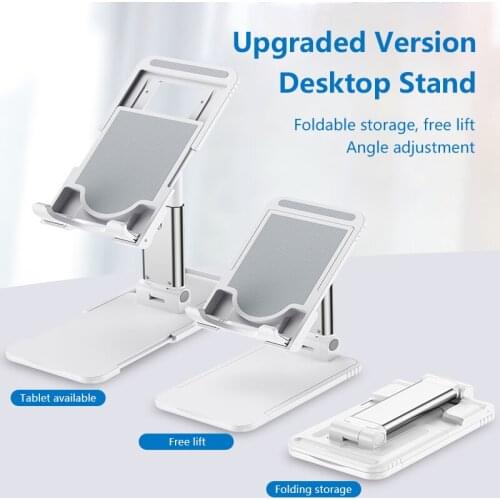 Desktop Phone Holder Stand For Mobile Smartphone Support Tablet Desk Stand Cell Phone Universal Mount For IPhone 12 Pro Max Mini