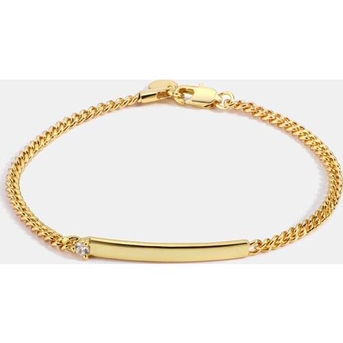 Adjustable Copper Bracelets for Women Brass 14k Gold Plating Bar Bracelets Simple Classice Jewelry Gift Wholesale 20cm 10pcs/lot