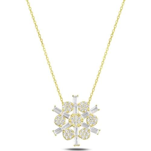 Silver Snowflake Necklace