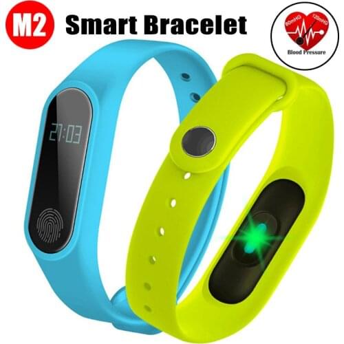 M2 Smart Watch Message Display Weather Fitness Tracker Heart Rate Waterproof Sports Smart Bracelet 2018 Newest Smart Bracelet