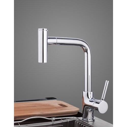 Cobra Spiral Push-Function Kitchen Faucet