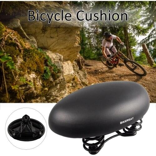 Bicycle Saddle Cushion Breathable PU Leather Hollow Comfortable Road MTB Bike Cycling Saddle Shockproof Bicycle Seat