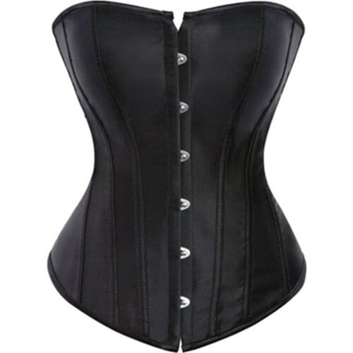 Victorian Overbust Corset Corselet Corsets Bustiers Tops Red Lingerie Lingerie Tops