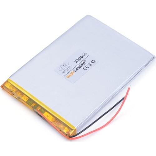 3.7V 2700mAH 4572100 (Real) Li-ion battery for 7.8 inch Pipo S2,Q88 Q8 A13 F1 A13 Ainol Crystal II Elf II Venus,Tablet PC