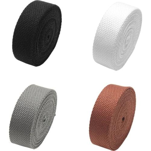 38mm Color Webbing Cotton webbing ribbon belt Strap Key Fobs for Backpacks Dog collar Bag Garment Textile Sewing by the yard