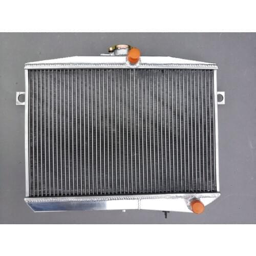 56MM Aluminum Racing Radiator for Volvo Amazon P1800 W/B18 B20 GT M/T 1959-1970 KIT 59 60 61 68 69 70