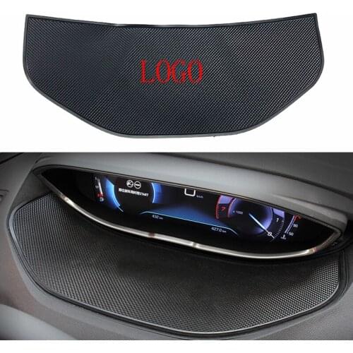 For Peugeot 3008 GT 2016 2017 2018 / 5008 GT 2017 Car styling Car Styling Accessories Display Anti-skid Meter Mats Pad 1