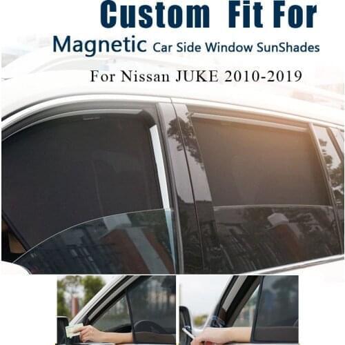 Travel Magnetic Anti-UV travel Car Sun Shade Car Curtain Car Side Windows Sun Visor Shield SunshadeFor Nissan JUKE 2010-2019