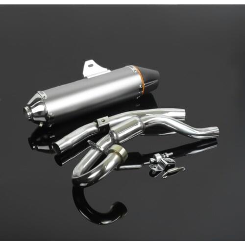 Motocross Motorcycle Exhaust Pipe Muffler For YAMAHA TTR230 TT-R230 2005 2006 2007 2008 2009 2010 2011 2012 2013 2014 2015 2016
