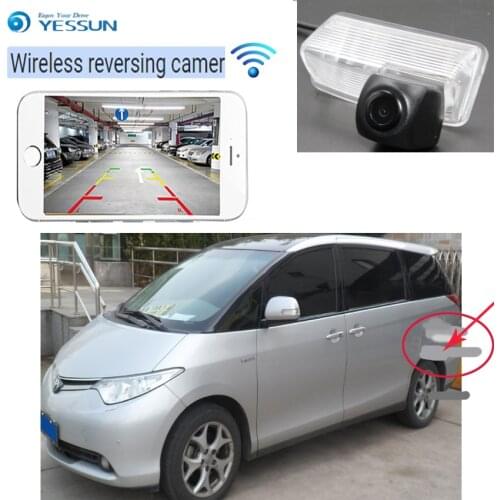 YESSUN For Toyota Previa Canarado Estima Tarag 4LEDS car new HD CCD Night Vision Reverse Backup Parking wifi Camera