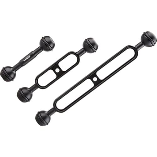 Weefine 3 5 8 12 Inch Lightweight Aluminum Ball Adapter YS Mount Arm Bracket Extension Diving Underwater Photography Accessories