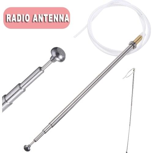 Mayitr Car Power Antenna AM FM Radio Power Antenna Mast Cord For Mercedes Benz W124 W126 W201 C107 R107 Exterior Parts